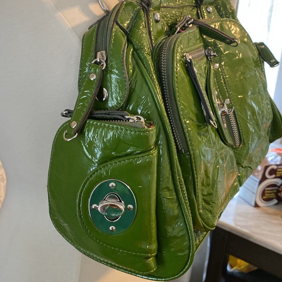 Rampage vintage green shoulder bag large - Picture 6 of 15